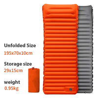 Self-Inflating Air Mattress | Portable Auto-Inflate Camping Bed