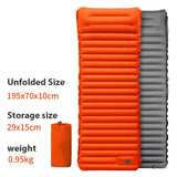 Self-Inflating Air Mattress | Portable Auto-Inflate Camping Bed