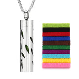 Scent Diffuser Necklace | Aromatherapy Essential Oil Pendant