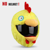 Motorcycle Helmet Cover – Funny Plush Helmet Skin for Riders | Liana Nail Supply