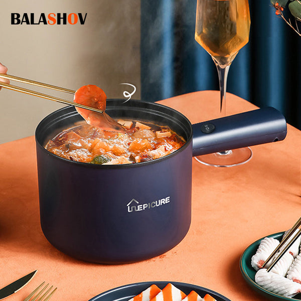 All-in-One Mini Electric Cooker | Portable Multi-Function Rice & Stew Pot