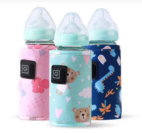 Portable Baby Bottle Warmer | USB Rechargeable Travel Milk Heater