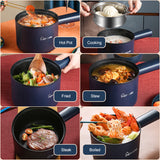 All-in-One Mini Electric Cooker | Portable Multi-Function Rice & Stew Pot