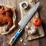 8-Inch Chef Knife VG10 Damascus Steel – Premium Kitchen Blade