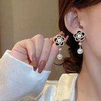 Baroque Classic Drop Earrings for Ladies | Elegant Pearl Teardrop Jewelry