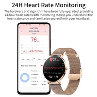 LIGE 2024 AMOLED Smart Watch | Full-Color Fitness & Health Watch
