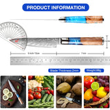 5-Inch Small Kitchen Knife VG10 Damascus Steel – Precision Paring Blade