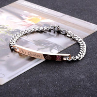 His & Her King & Queen Couple Bracelet Set | Matching Jewelry for Partners