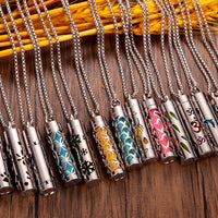 Scent Diffuser Necklace | Aromatherapy Essential Oil Pendant