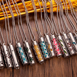 Scent Diffuser Necklace | Aromatherapy Essential Oil Pendant