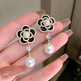 Baroque Classic Drop Earrings for Ladies | Elegant Pearl Teardrop Jewelry