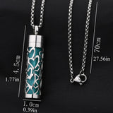 Scent Diffuser Necklace | Aromatherapy Essential Oil Pendant