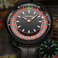 Roulette Wheel Style Watch | Unique Casino-Inspired Timepiece