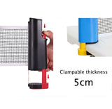 Retractable Table Tennis Net | Portable Ping Pong Net for Any Table