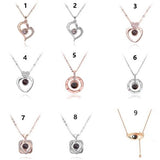 Preserved Rose with Necklace Gift Set | Eternal Flower & Jewelry Keepsake