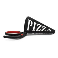 Pizza Scissors with Server Tray | 2-in-1 Pizza Cutter & Serving Tool