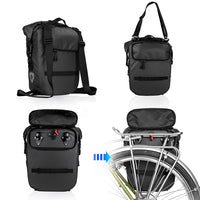 Rhinowalk 20L Waterproof Bike Pannier Bag | Rear Rack Bike Storage