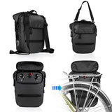 Rhinowalk 20L Waterproof Bike Pannier Bag | Rear Rack Bike Storage