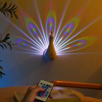 Peacock Projector Lamp