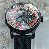 Roulette Wheel Style Watch | Unique Casino-Inspired Timepiece