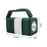 USB LED Camping Night Light with Bluetooth Speaker | Portable 2-in-1 Lantern