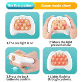 Pop It Silicone Fidget Toy | Stress Relief Bubble Game for Kids & Adults