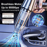Portable Car Vacuum Cleaner & Blower | Handheld Car Cleaning Tool