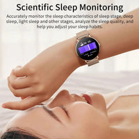 LIGE 2024 AMOLED Smart Watch | Full-Color Fitness & Health Watch