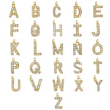 Pavé Zircon Initial Bracelet | 26 Alphabet Charm Personalized Jewelry