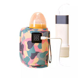 Portable Baby Bottle Warmer | USB Rechargeable Travel Milk Heater