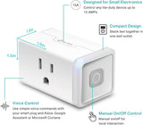 TP-Link HS103P2 Kasa Smart Wi-Fi Plug Mini – Voice Control Smart Outlet White