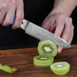3.5-Inch Paring Knife VG10 Damascus Steel – Precision Kitchen Tool