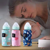 Portable Baby Bottle Warmer | USB Rechargeable Travel Milk Heater