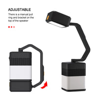 USB LED Camping Night Light with Bluetooth Speaker | Portable 2-in-1 Lantern