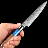 5-Inch Small Kitchen Knife VG10 Damascus Steel – Precision Paring Blade