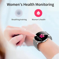 LIGE 2024 AMOLED Smart Watch | Full-Color Fitness & Health Watch