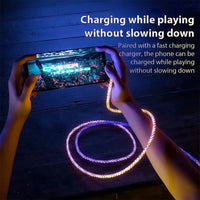120W RGB Fast Charging Cable