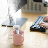 Portable Air Humidifier for Bottle | Mini USB Mist Diffuser for Home, Office & Travel