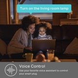 TP-Link HS103P2 Kasa Smart Wi-Fi Plug Mini – Voice Control Smart Outlet White