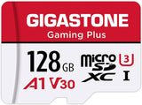 Gigastone 128GB Micro SDXC Memory Card with Adapter – High Speed Storage for Gaming, Cameras & Devices