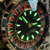 Roulette Wheel Style Watch | Unique Casino-Inspired Timepiece