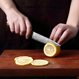 5-Inch Small Kitchen Knife VG10 Damascus Steel – Precision Paring Blade