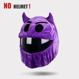 Motorcycle Helmet Cover – Funny Plush Helmet Skin for Riders | Liana Nail Supply