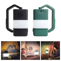 USB LED Camping Night Light with Bluetooth Speaker | Portable 2-in-1 Lantern