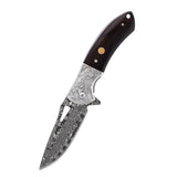 Damascus Steel Folding Knife – Premium EDC Pocket Blade