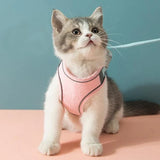 Cat Vest Harness Leash Set