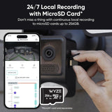 Wyze Floodlight Camera v2 – 2800 Lumens Outdoor Security Floodlight with 2K Video