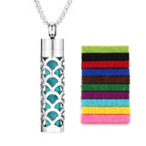 Scent Diffuser Necklace | Aromatherapy Essential Oil Pendant
