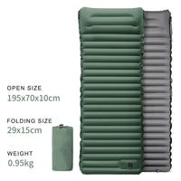 Self-Inflating Air Mattress | Portable Auto-Inflate Camping Bed