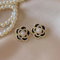 CC Style Pearl Vintage Drop Earrings | Classic Luxury Jewelry